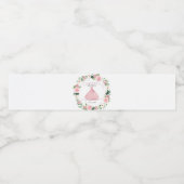 スウィート16バラ金ゴールド赤面フローラドレス ペットボトルラベル (シングルラベル)