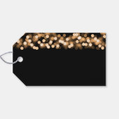 スウィート16バースデーパーティーハリウッドグラム金ゴールド ギフトタグ (裏面横)