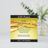 スウィート16バースデーパーティーVIPパスディスコ 招待状 (スタンド正面)