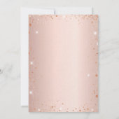 スウィート16パリバラ金ゴールドエッフェルタワーラグジュイ 招待状 (裏面)