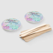 スウィート16パーティーパンプキンパステルグリッターグラム ハンドファン (組立なし)