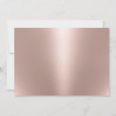 スウィート16ビーチスターフィッシュコーラルシーシェルバラ金ゴールド 招待状 (裏面)