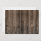 スウィート16ピンクベビーズブレスフローラジャールバーンウッド 招待状 (裏面)