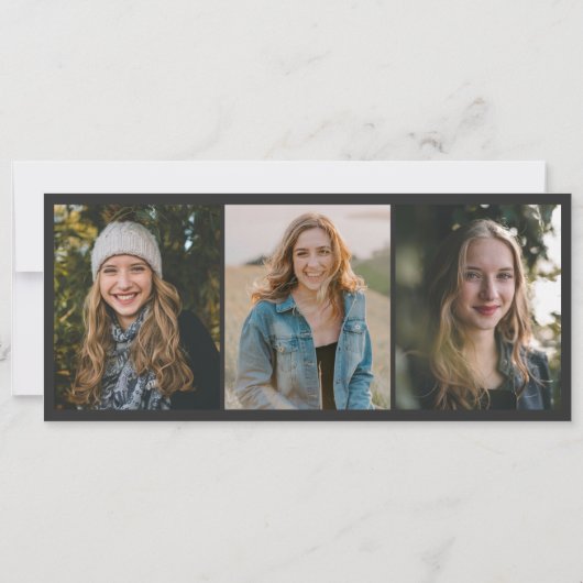 スウィート16フォト誕生日招待状 招待状 (裏面)