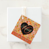 スウィート16ブラックハート10代のガール フェイバータグ (インサイチュ)