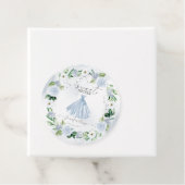 スウィート16ブルーフローラドレス フェイバータグ (インサイチュ)