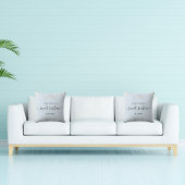 スウィート16ベビーブルーシルバーグリッターティアラ名 クッション