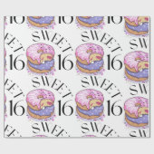 スウィート16ラッピング紙 ラッピングペーパー (フラット)