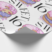 スウィート16ラッピング紙 ラッピングペーパー (角)