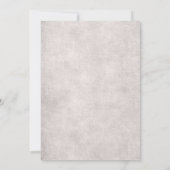 スウィート16ヴィンテージピンクフローラさくらんぼ花 招待状 (裏面)