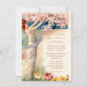 スウィート16ヴィンテージフェアリー 招待状 (裏面)