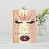 スウィート16位ブライダルキンセアニェラキスプリンセスバラ 招待状 (スタンド正面)