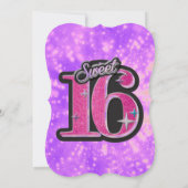 スウィート16招待状 招待状 (裏面)