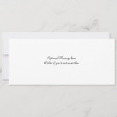 スウィート16搭乗券パリ 招待状 (裏面)