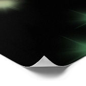 スウィート16誕生日カラフルネオングローウェルカムサイン ポスター (角)