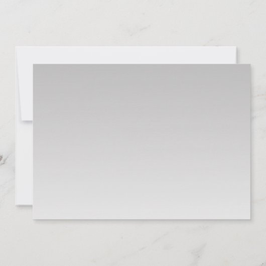 スウィート16誕生日シルバーグリッターグラムフォト 招待状 (裏面)