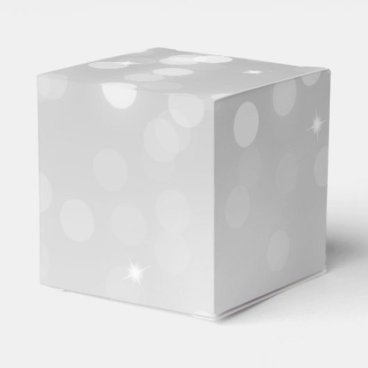 スウィート16誕生日シルバー《写真》ぼけ味スパークルライト フェイバーボックス (裏面サイド)