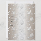 スウィート16誕生日パーティーの招待2 招待状 (裏面)