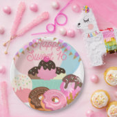 スウィート16誕生日プレート ペーパープレート (パーティー)