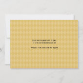 スウィート16誕生日招待状不機嫌ハッタワンダーランド 招待状 (裏面)