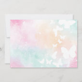 スウィート16誕生日招待状 招待状 (裏面)