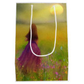 スウィート16誕生日 ミディアムペーパーバッグ (裏面)