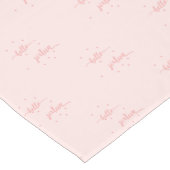 スウィート16赤面ピンクハロー16 ショートテーブルランナー (コーナー)