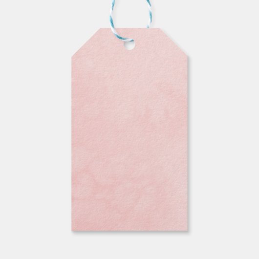 スウィート16赤面フローラバタフライサンキュー ギフトタグ (裏面)