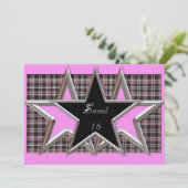 スウィート16 スターパーティー招待状 招待状 (スタンド正面)