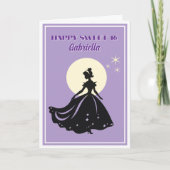 スウィート16!ハッピーバースデーグリーティングカード カード (正面)