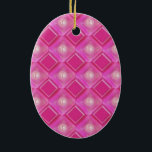 スウィート16、ピンクダイヤモンド番号 セラミックオーナメント<br><div class="desc"></div>