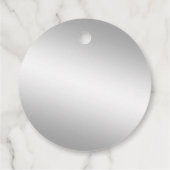 スウィート16、フォールリングブラック金ゴールドグリッター フェイバータグ (裏面)