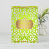 スウィート16 / プリンセス / パールダマスク 招待状 (スタンド正面)