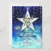スウィート16 雲と金星のパーティー 招待状 (正面)