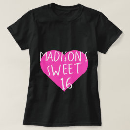 スウィート16 16誕生日Tシャツ Tシャツ
