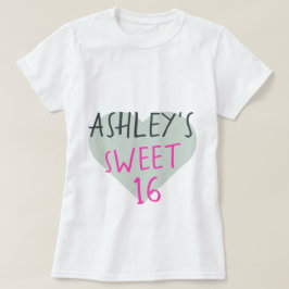 スウィート16 16誕生日Tシャツ Tシャツ