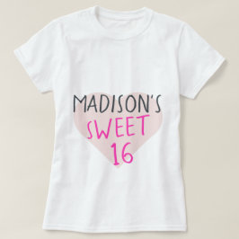 スウィート16 16誕生日Tシャツ Tシャツ