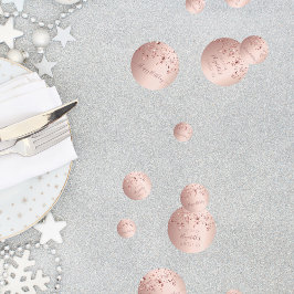 スウィート16 16th誕生日バラ金ゴールドピンクの星釉 コンフェッティ