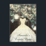 スウィート16thグリーンブライダル素朴金ゴールド紙吹雪 招待状<br><div class="desc">特別な日を！フィレンツェ・ケデグ</div>