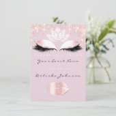 スウィート16thドリップスピンクキンセアニェラ王室のプリンセス 招待状 (スタンド正面)