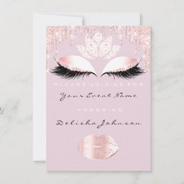 スウィート16thドリップスピンクキンセアニェラ王室のプリンセス 招待状