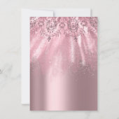 スウィート16thブライダルダイヤモンドドレスバラキネアネラ 招待状 (裏面)