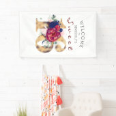 スウィート16th誕生日パーティブルゴーニュ赤海軍 横断幕 (インサイチュ)