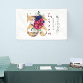 スウィート16th誕生日パーティブルゴーニュ赤海軍 横断幕 (トレードショー)