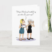 スウィート75誕生日 カード (正面)