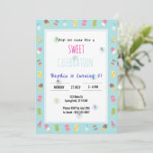 スウィート アイスクリーム バースデー 招待状 (スタンド正面)