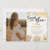 スウィート アズ キャン ビー ヒマワリの写真 招待状 (正面)