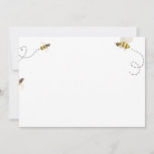 スウィート アズ キャン ビー ヒマワリの写真 招待状 (裏面)