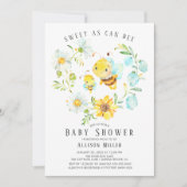 スウィート アズ キャン ビー ベイビー シャワーの招待状 招待状 (正面)