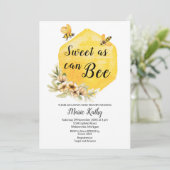 スウィート アズ キャン ビー ベイビー シャワー インビテーション (スタンド正面)